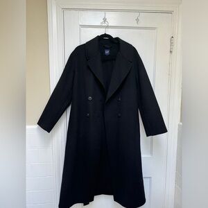 GAP Belted Double-Faced Wool Coat - small petite